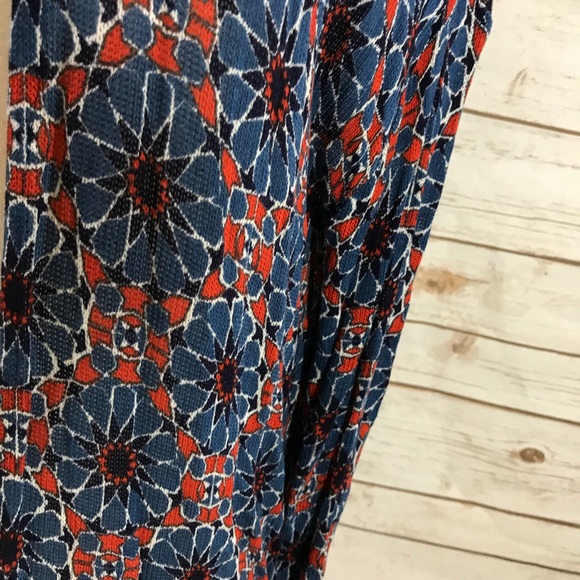 H&M Geometric Starburst Open Front Long Cardigan . - Picture 6 of 8